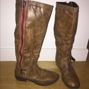 Madden girl chestnut boots
